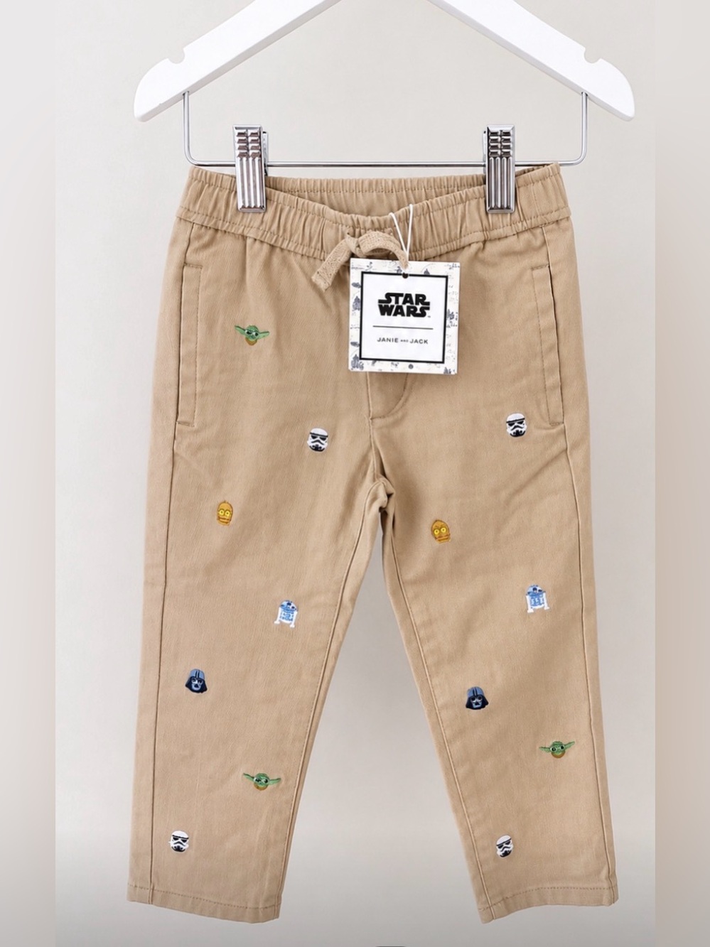 NWT Janie and Jack x Star Wars Embroidered Pants | Boys 2T